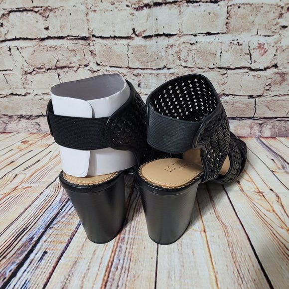 Lauren Conrad Morganite Sandals Black - Picture 2 of 5